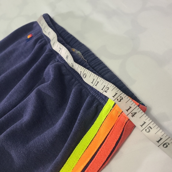 Aviator Nation 5 Stripe Sweatpants Women's Size Large - Picture 3 of 11